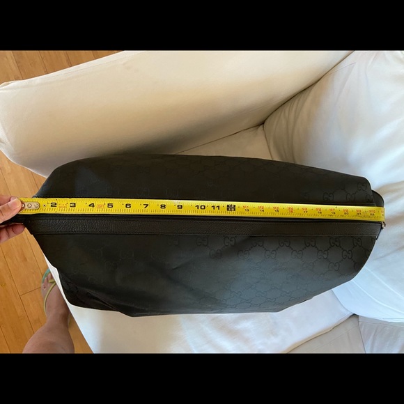 GG Duffle Bag Tote Nylon Travel Overnight XL - Picture 2 of 5